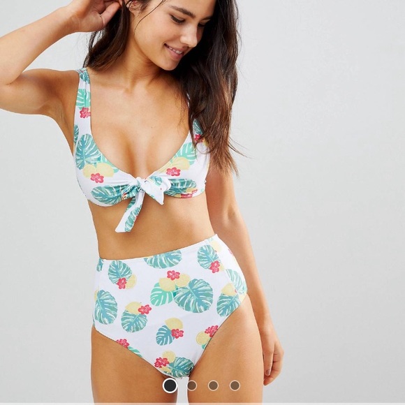 ASOS Other - Lemon Print Swimsuit
